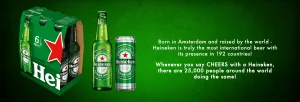 Heineken beer