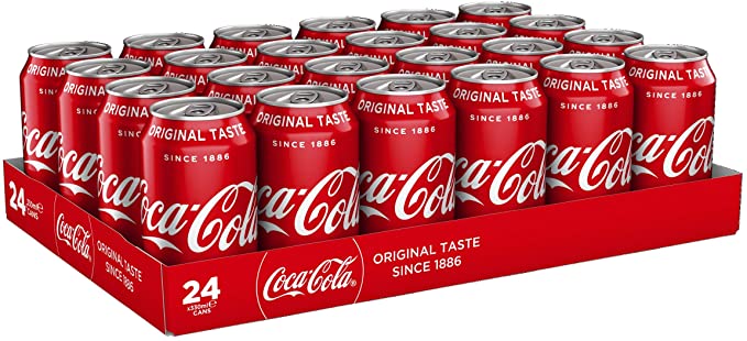 Coca Cola Original Taste 24 x 330ml Cans