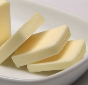 unsalted butter slices