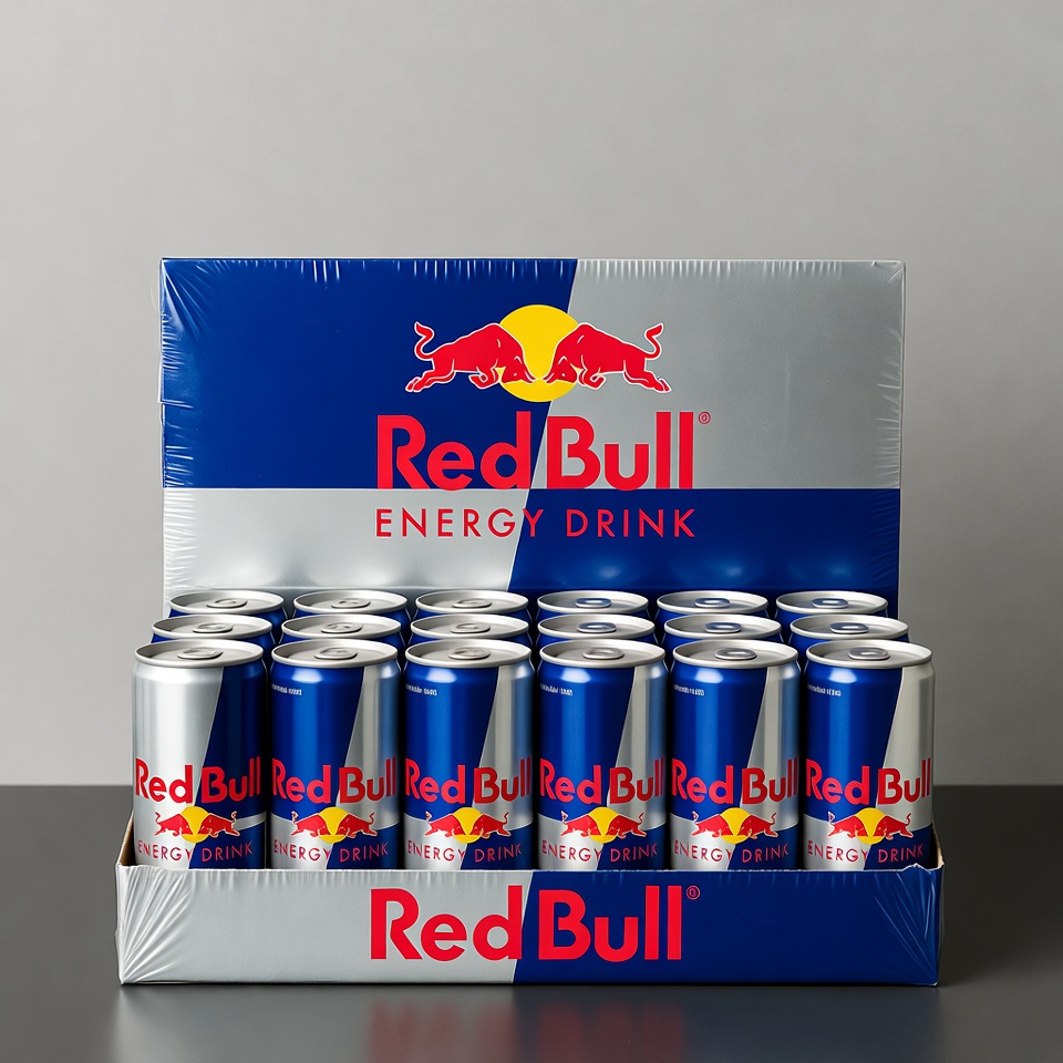 Red Bull Energy Drink 250ml Original case of 24 cans 